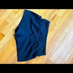 Nike black running shorts size medium